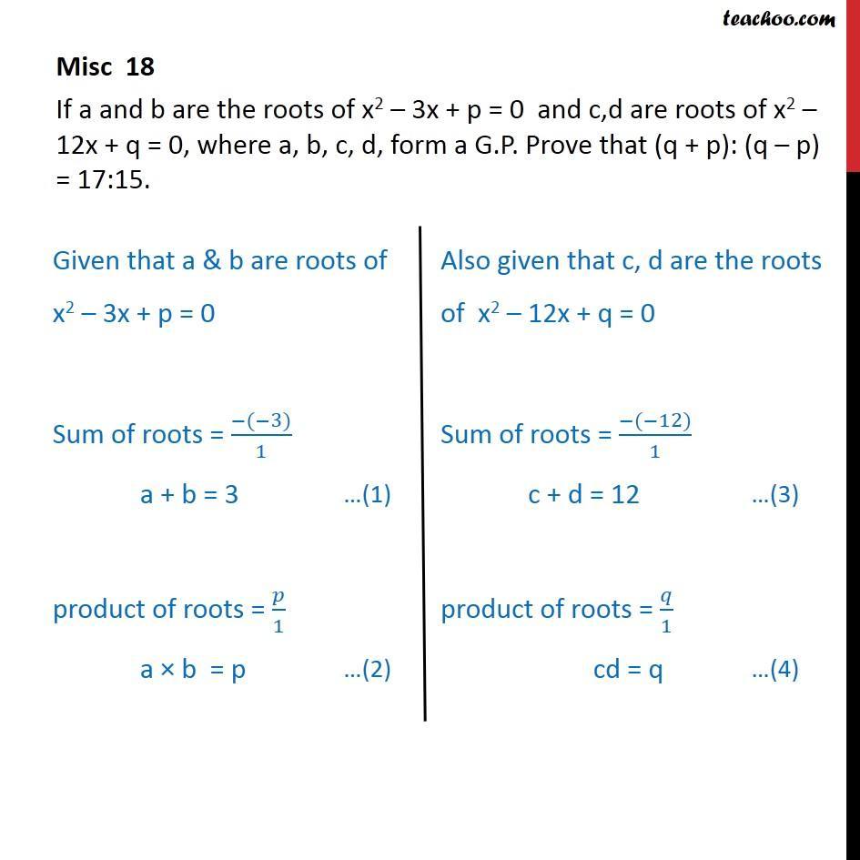 Misc 18 - Chapter 9 Class 11 Sequences and Series - Part 2