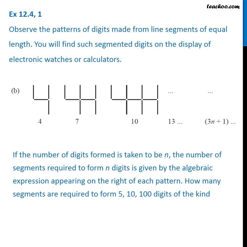 Ex 12.4, 1 - Chapter 12 Class 7 Algebraic Expressions - Part 3