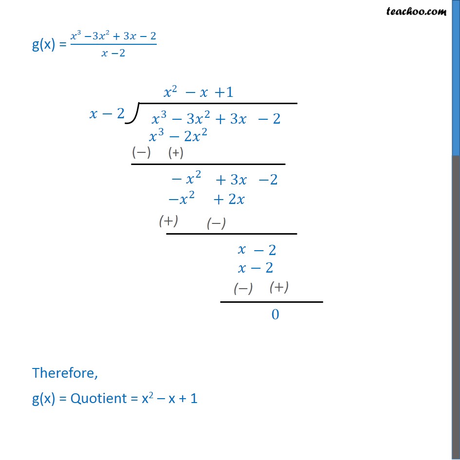 Ex 2.3, 4 - Chapter 2 Class 10 Polynomials - Part 3