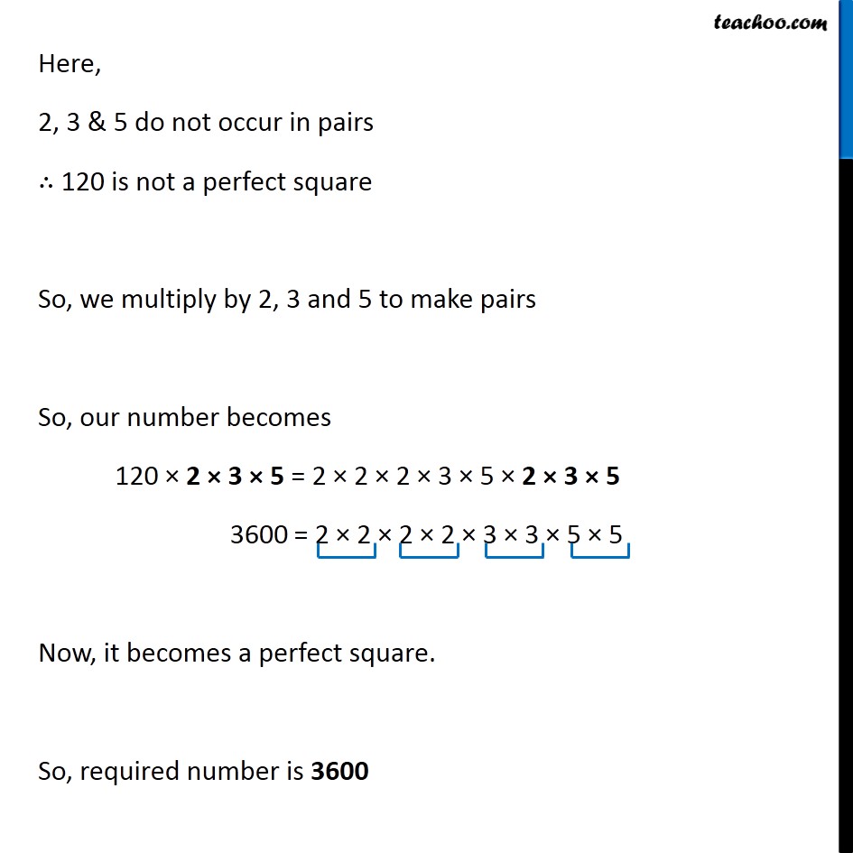 Ex 6.3, 10 - Chapter 6 Class 8 Squares and Square Roots - Part 3