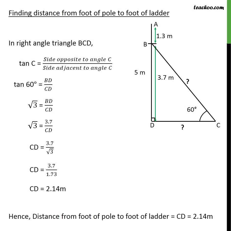 Example 2 - Chapter 9 Class 10 Some Applications of Trigonometry - Part 3