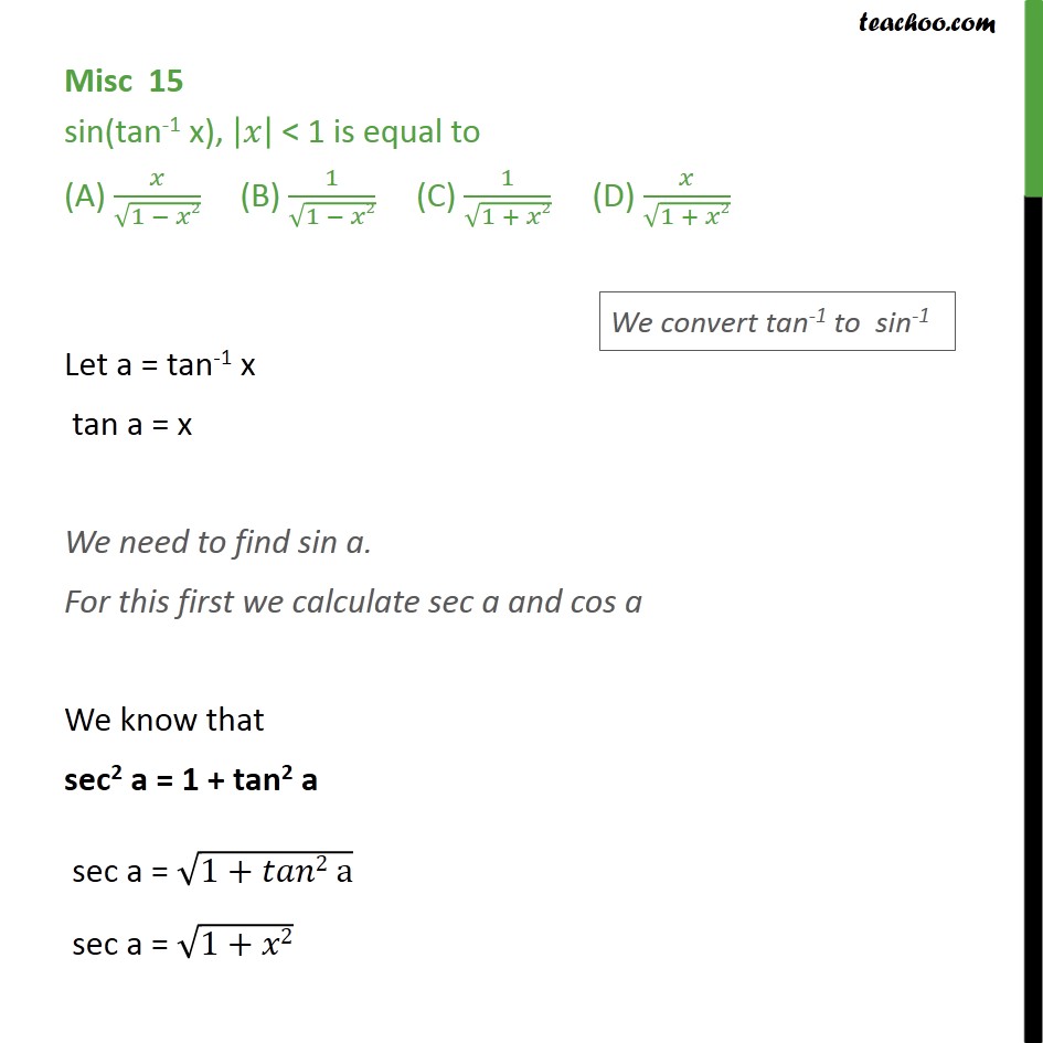 solve-sin-tan-1-x-inverse-trigonometry-teachoo-miscellaneous