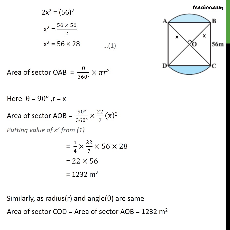 Example 4 - Chapter 12 Class 10 Areas related to Circles - Part 8
