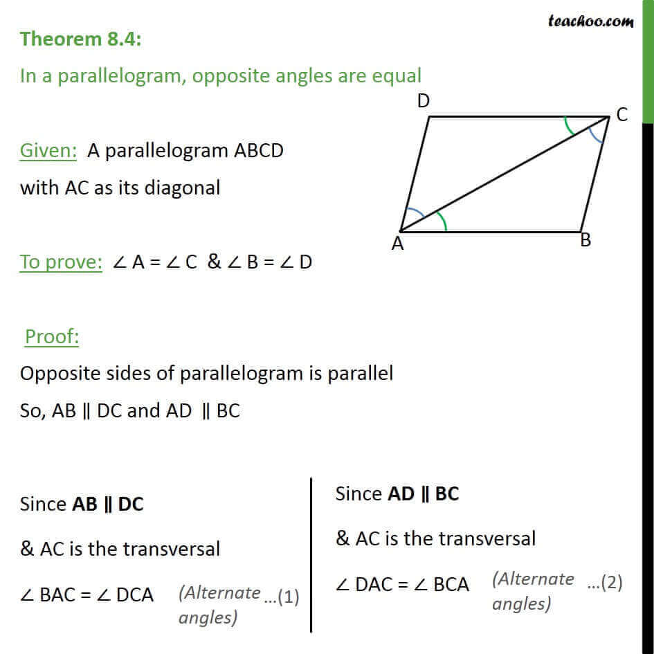 theorem-8-4-class-9-in-a-parallelogram-opposite-angles-are-equal