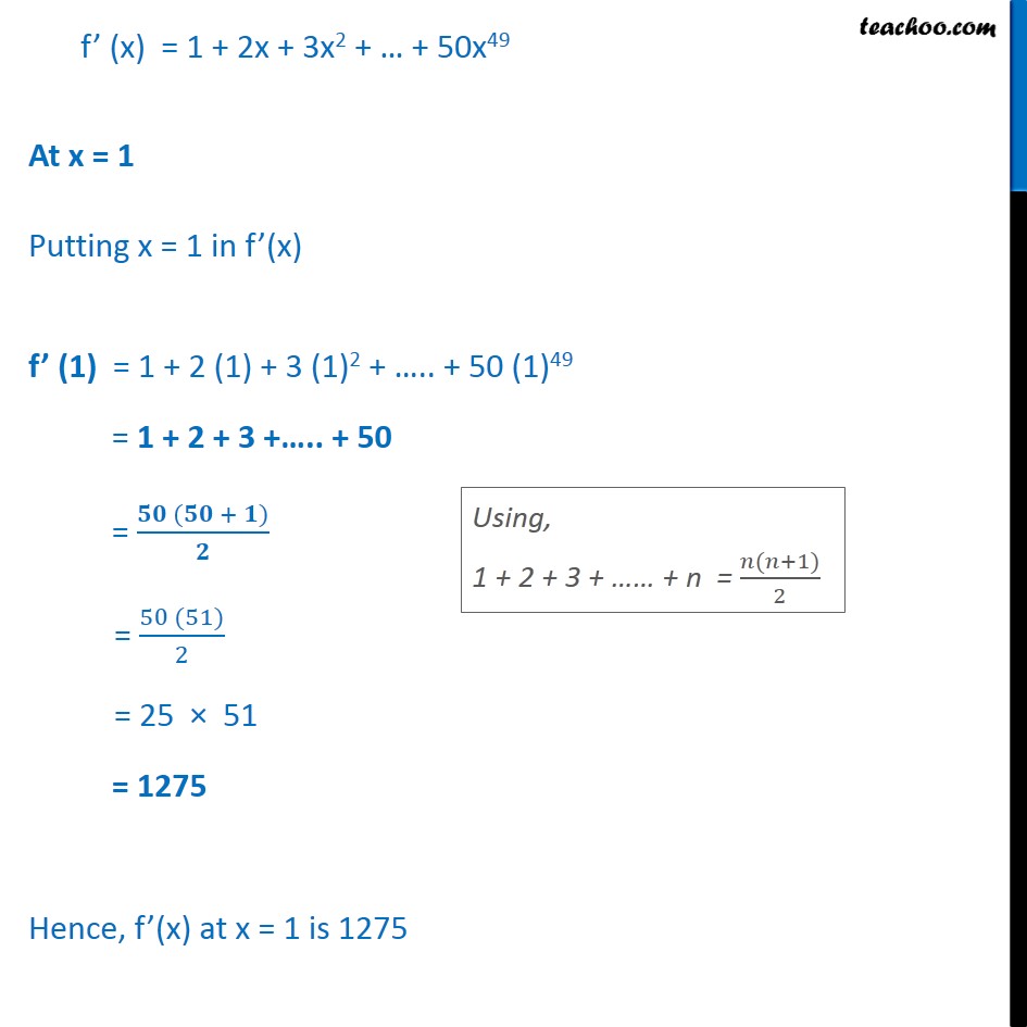 Example 14 - Chapter 13 Class 11 Limits and Derivatives - Part 2