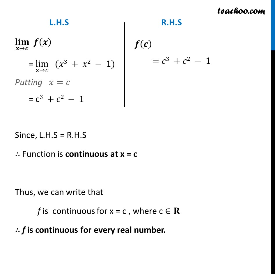 Example 8 - Chapter 5 Class 12 Continuity and Differentiability - Part 2