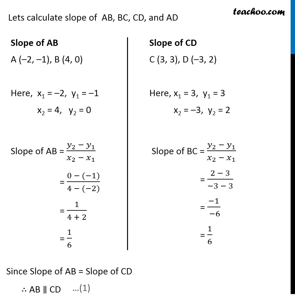 Ex 10.1, 9 - Chapter 10 Class 11 Straight Lines - Part 2