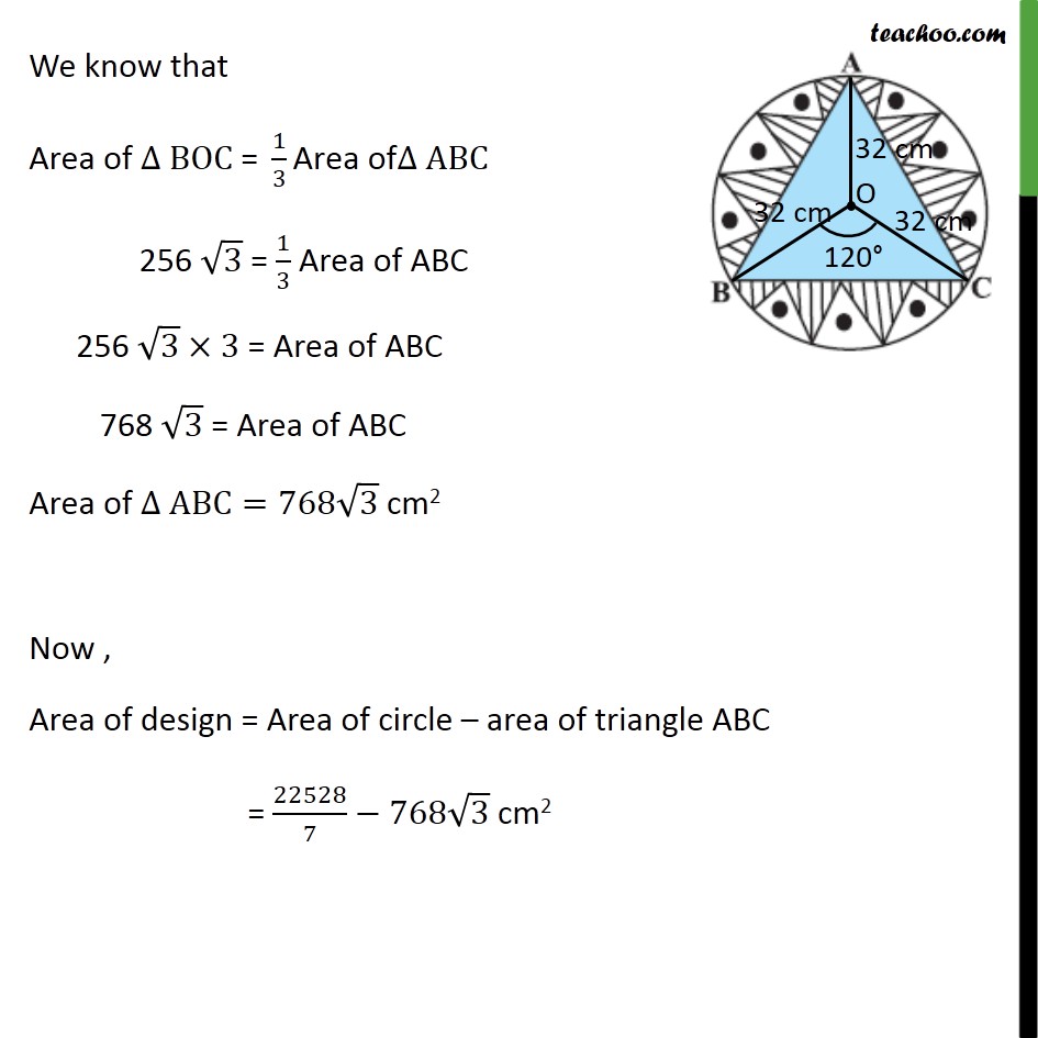 Ex 12.3, 6 - Chapter 12 Class 10 Areas related to Circles - Part 7