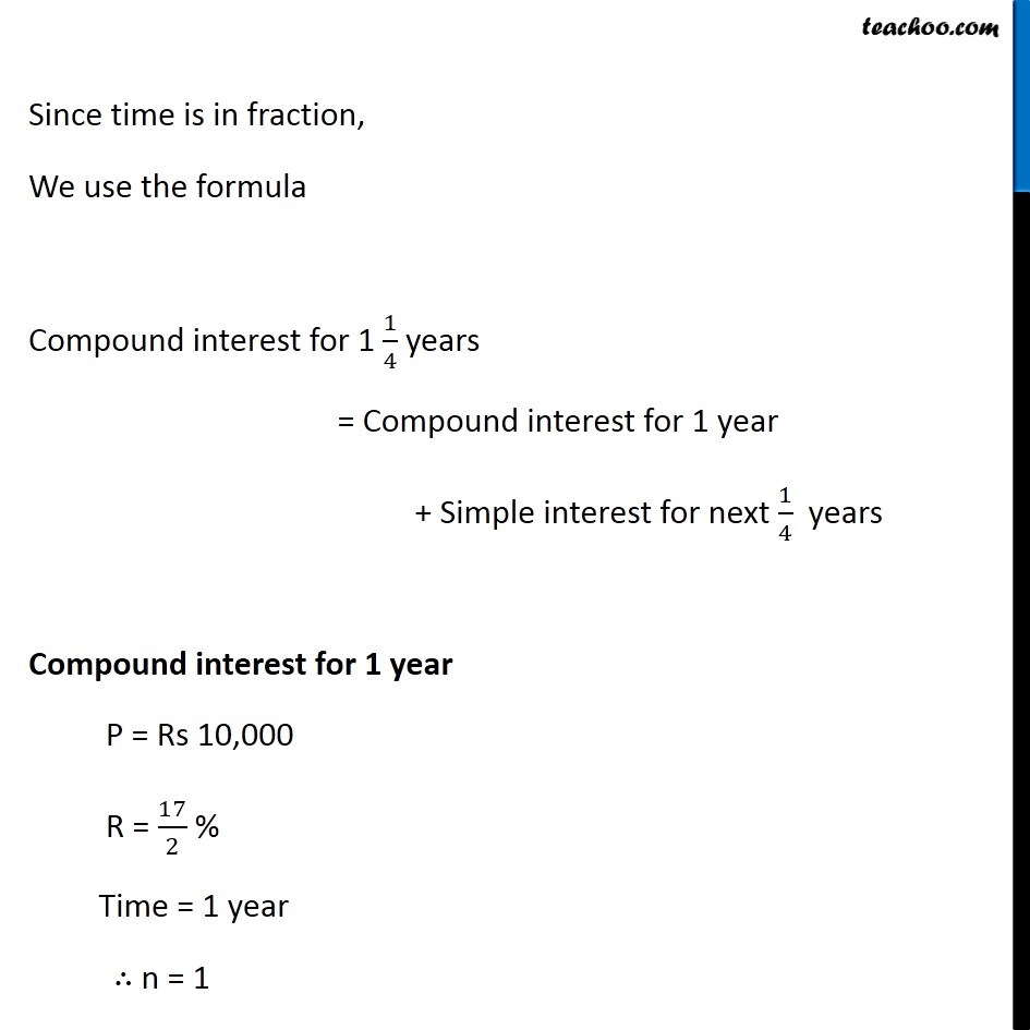 Example 13 - Chapter 8 Class 8 Comparing Quantities - Part 2