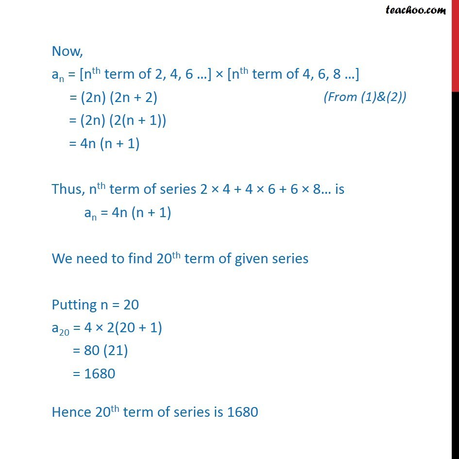 Misc 22 - Chapter 9 Class 11 Sequences and Series - Part 2