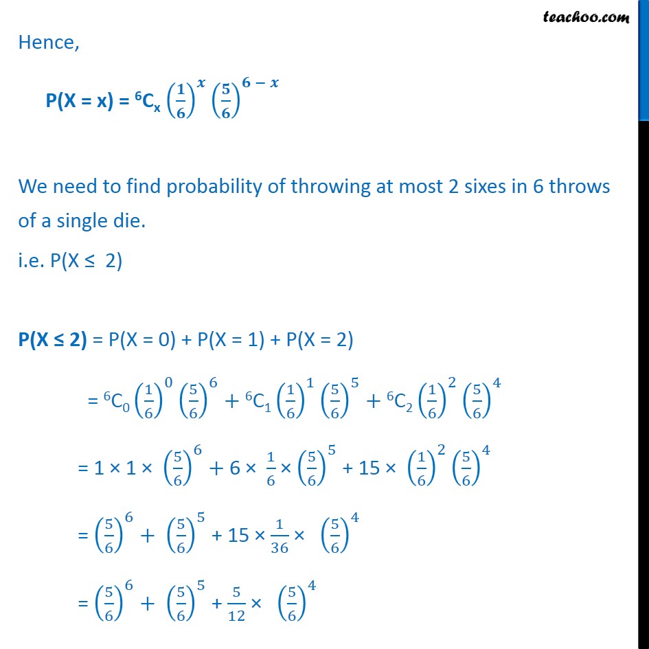 Ex 13.5, 12 - Chapter 13 Class 12 Probability - Part 2