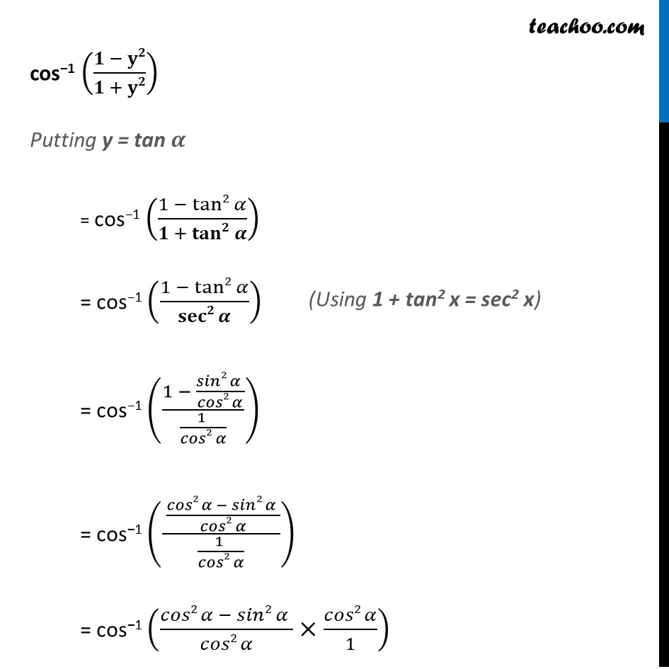 Ex 2.2, 13 - Chapter 2 Class 12 Inverse Trigonometric Functions - Part 3