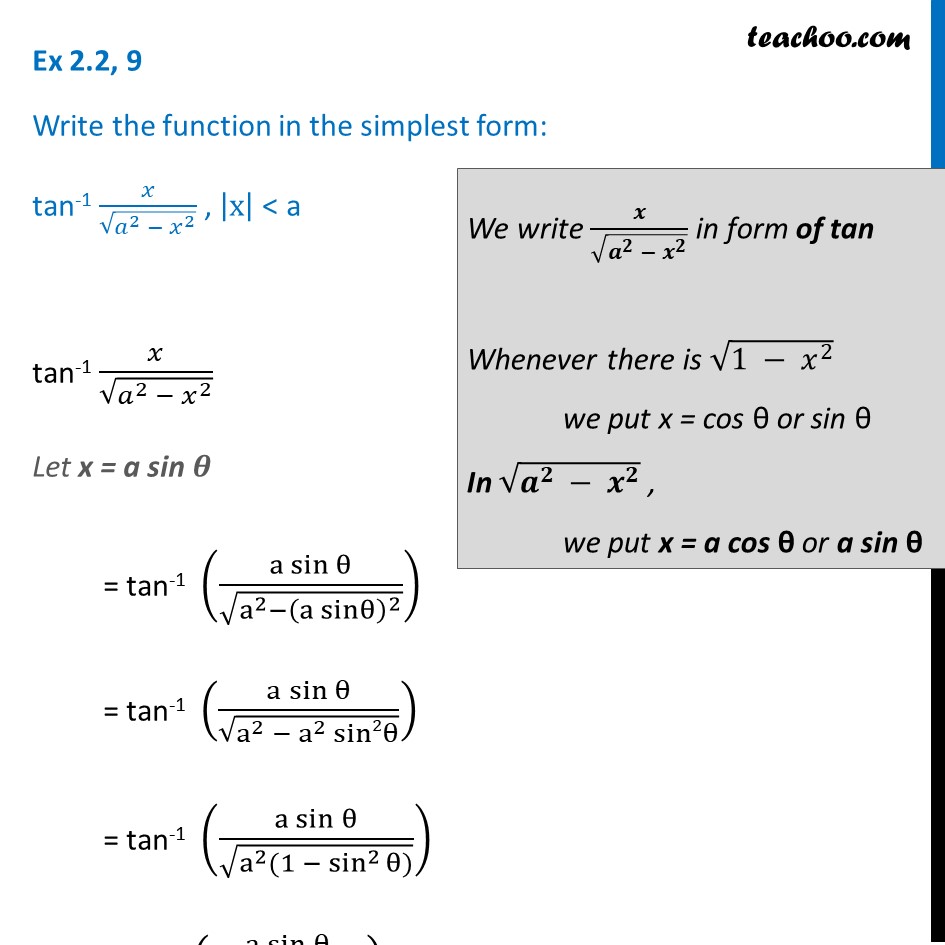 ex-2-2-9-class-12-inverse-cbse-tan-1-x-root-a2-x2