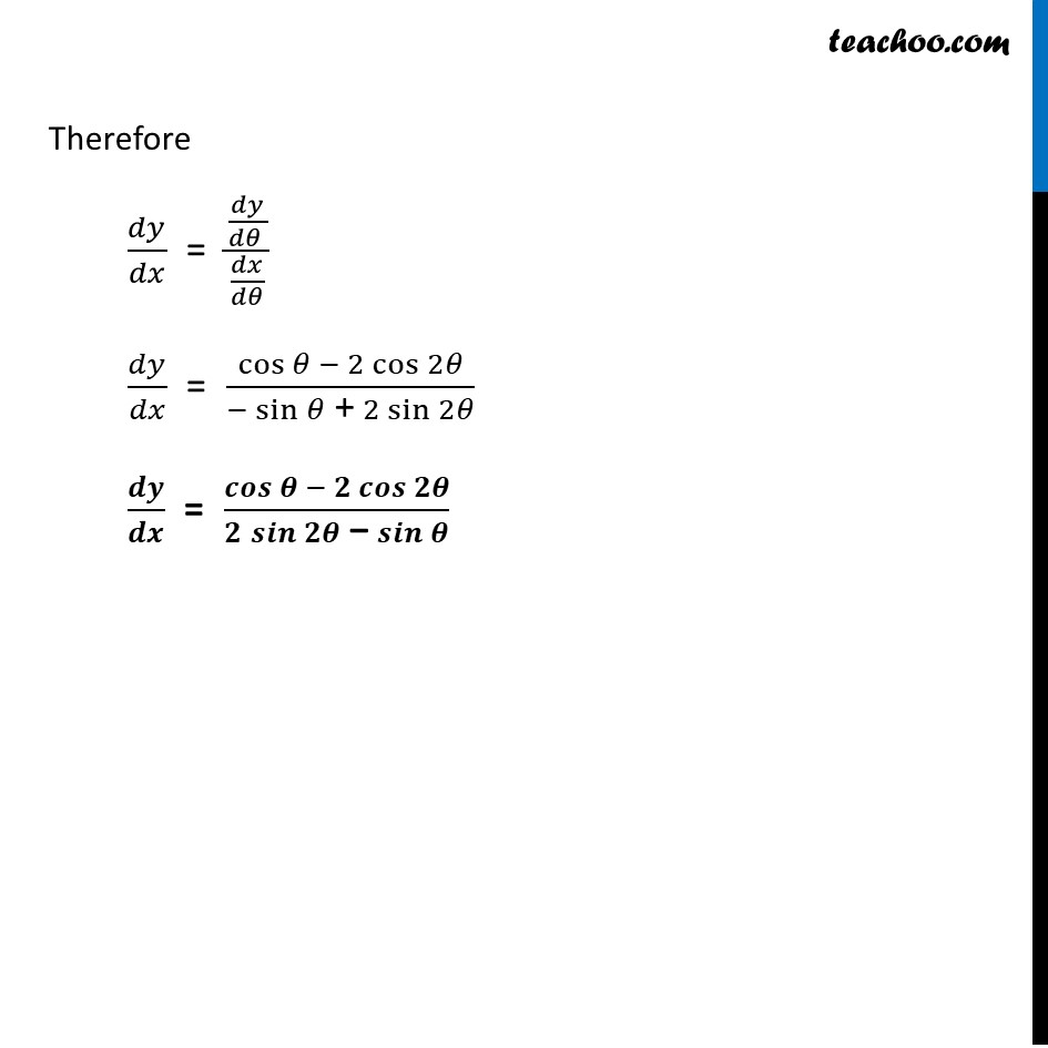 Ex 5.6, 5 - Chapter 5 Class 12 Continuity and Differentiability - Part 2
