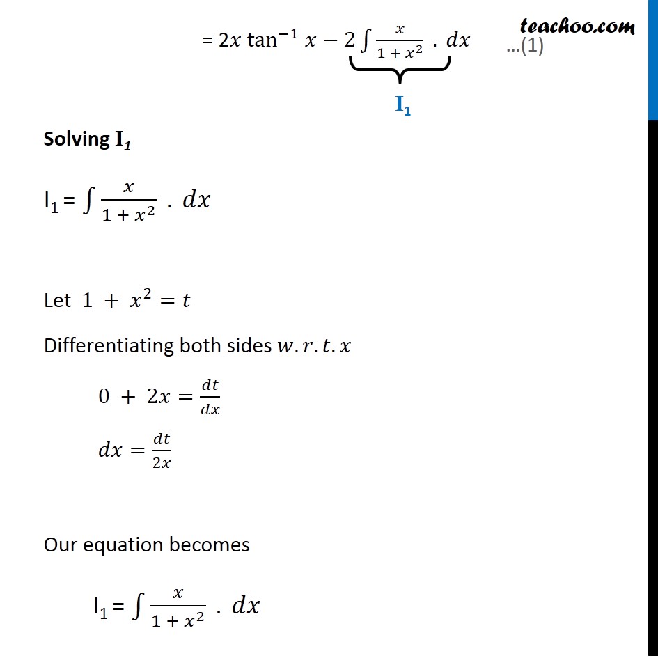 Ex 7 6 22 Integrate Sin 1 2x 1 X 2 Teachoo Ex 7 6