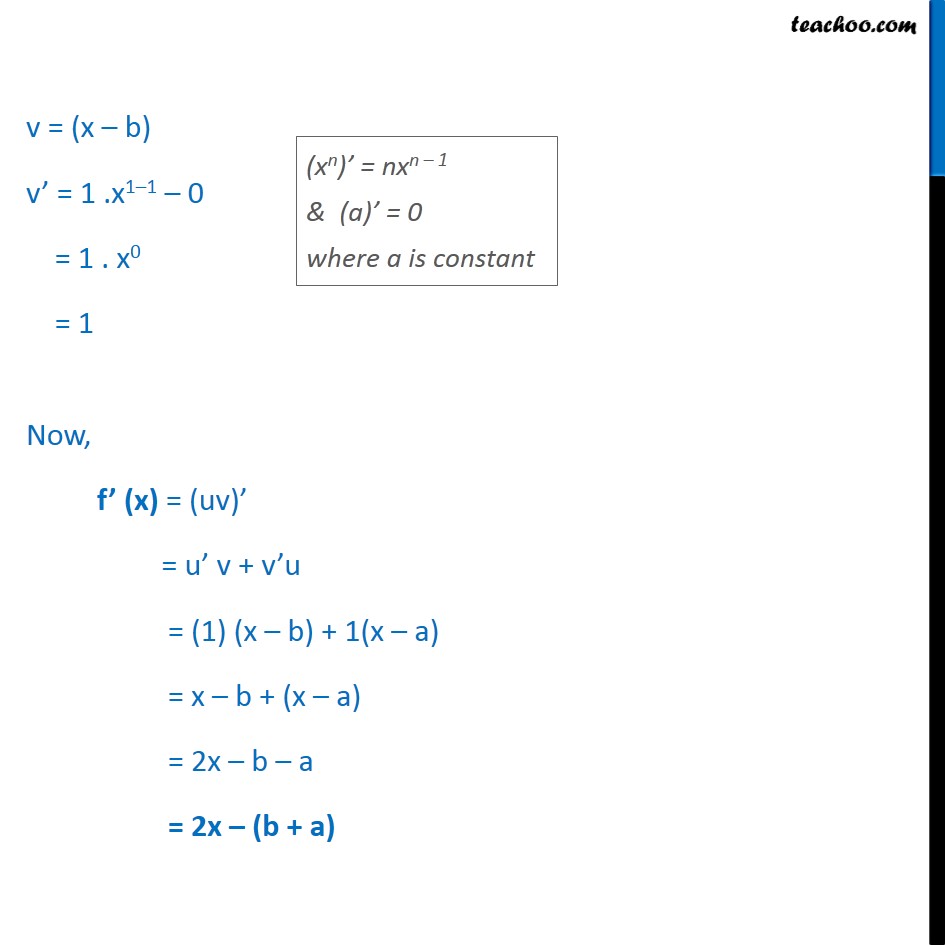 Ex 13.2, 7 - Chapter 13 Class 11 Limits and Derivatives - Part 3
