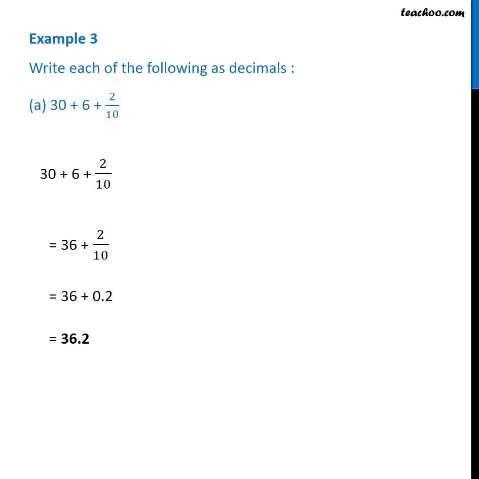 Example 30 (a) - Examples