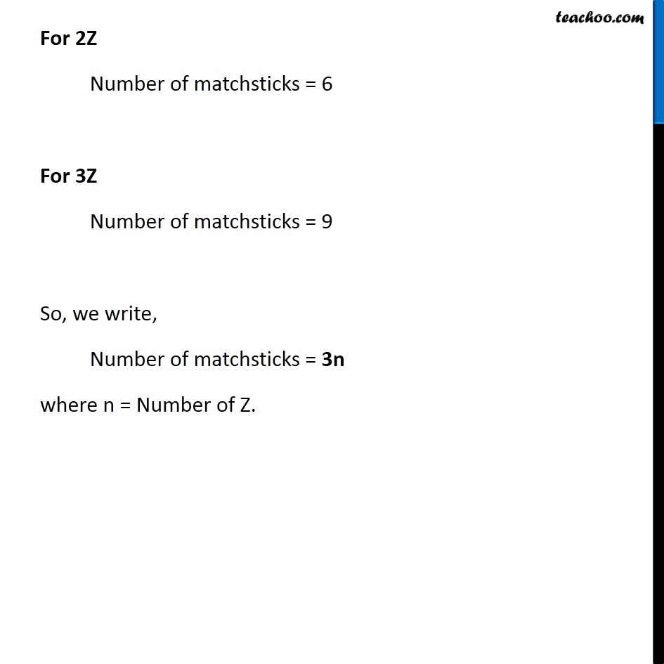 Ex 11.1, 1 - Chapter 11 Class 6 Algebra - Part 4