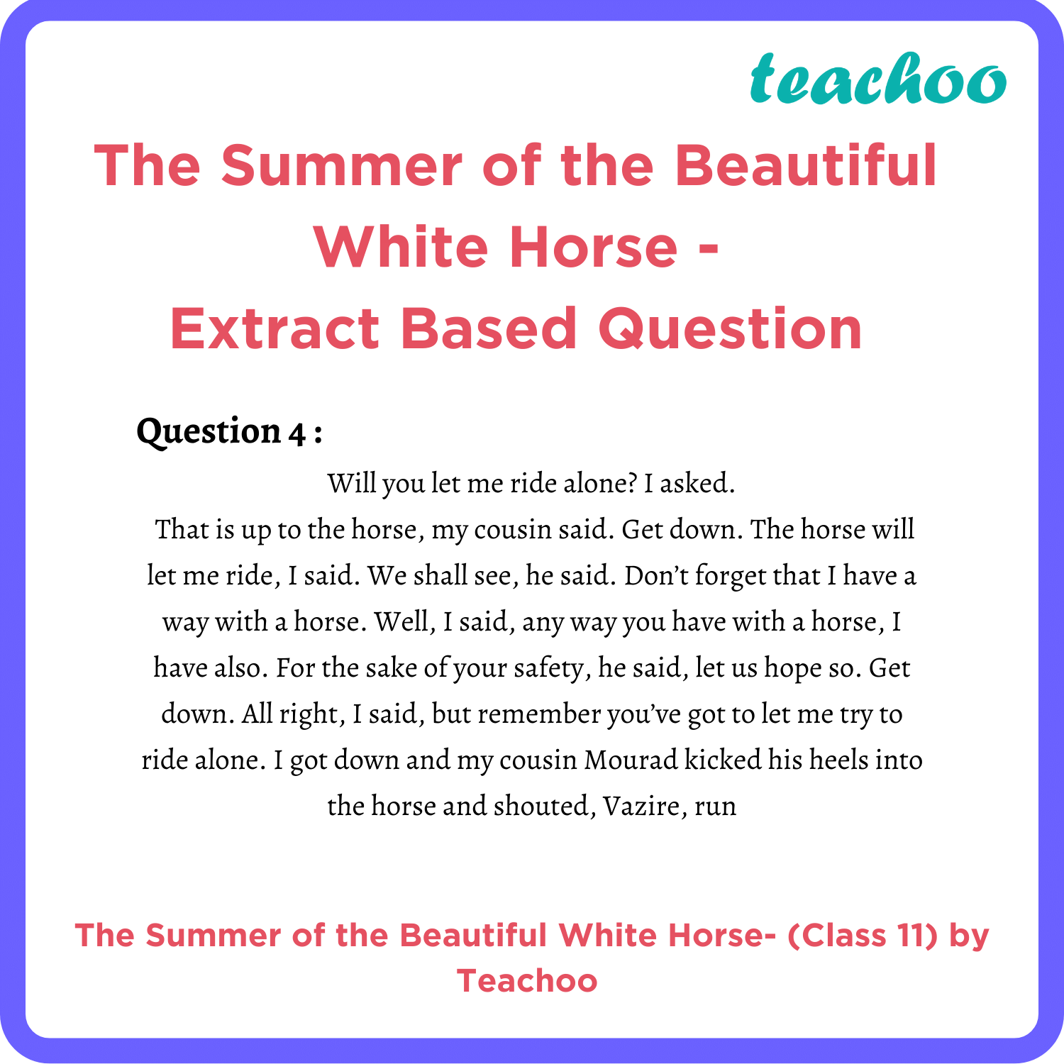 the-summer-of-the-beautiful-class-11-extract-based-question