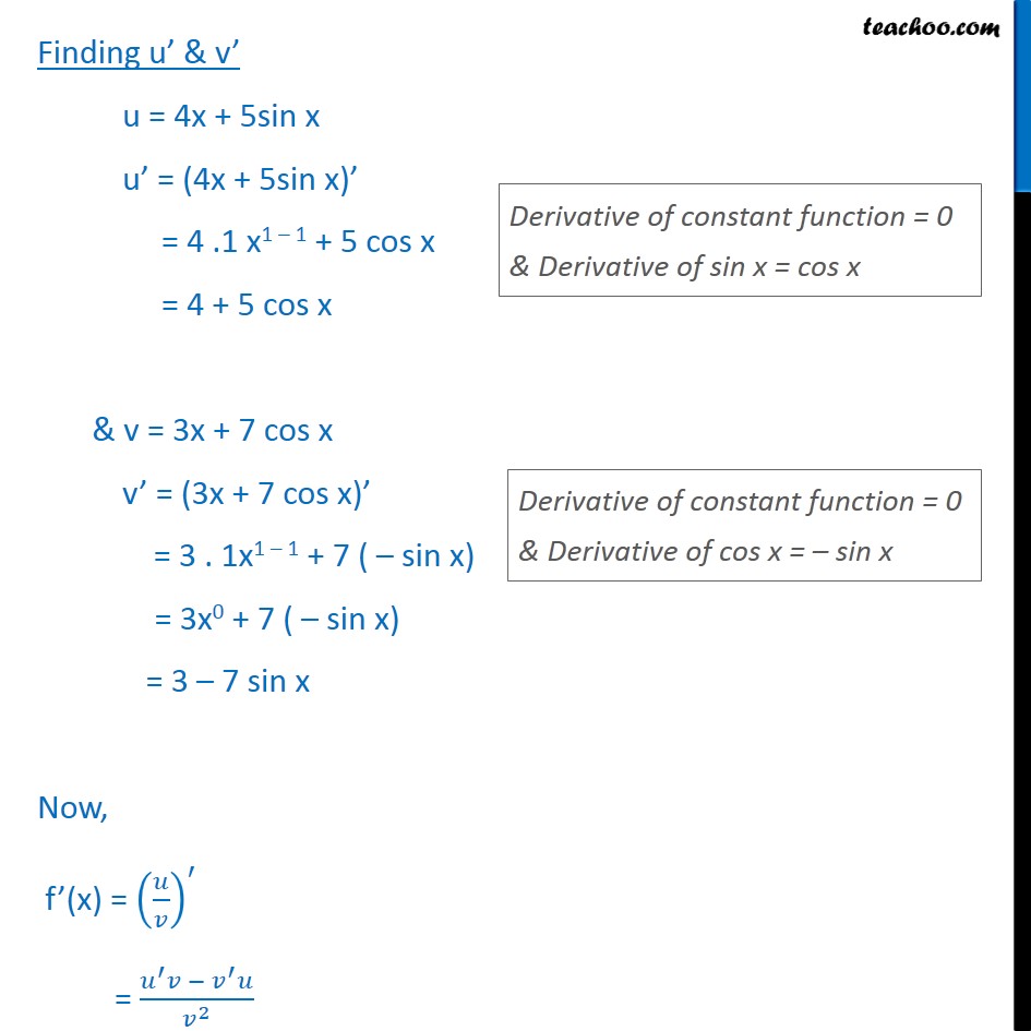 Misc 26 - Chapter 13 Class 11 Limits and Derivatives - Part 2