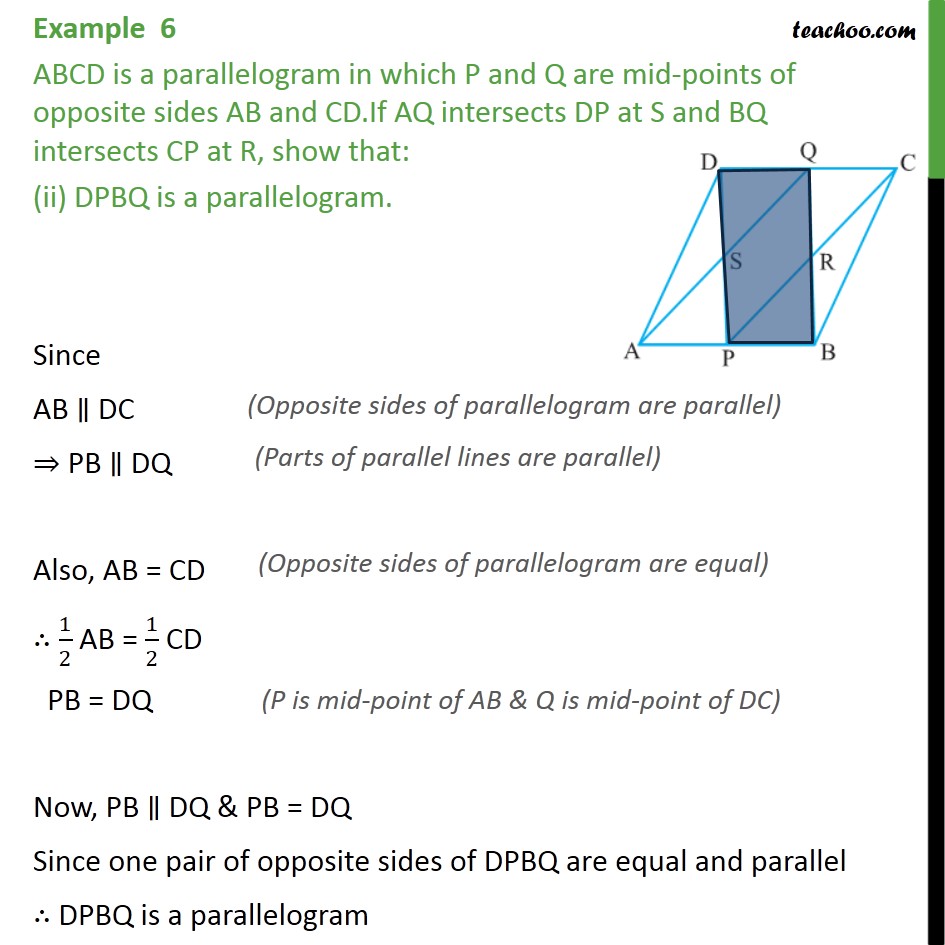 Example 6 - Chapter 8 Class 9 Quadrilaterals - Part 3