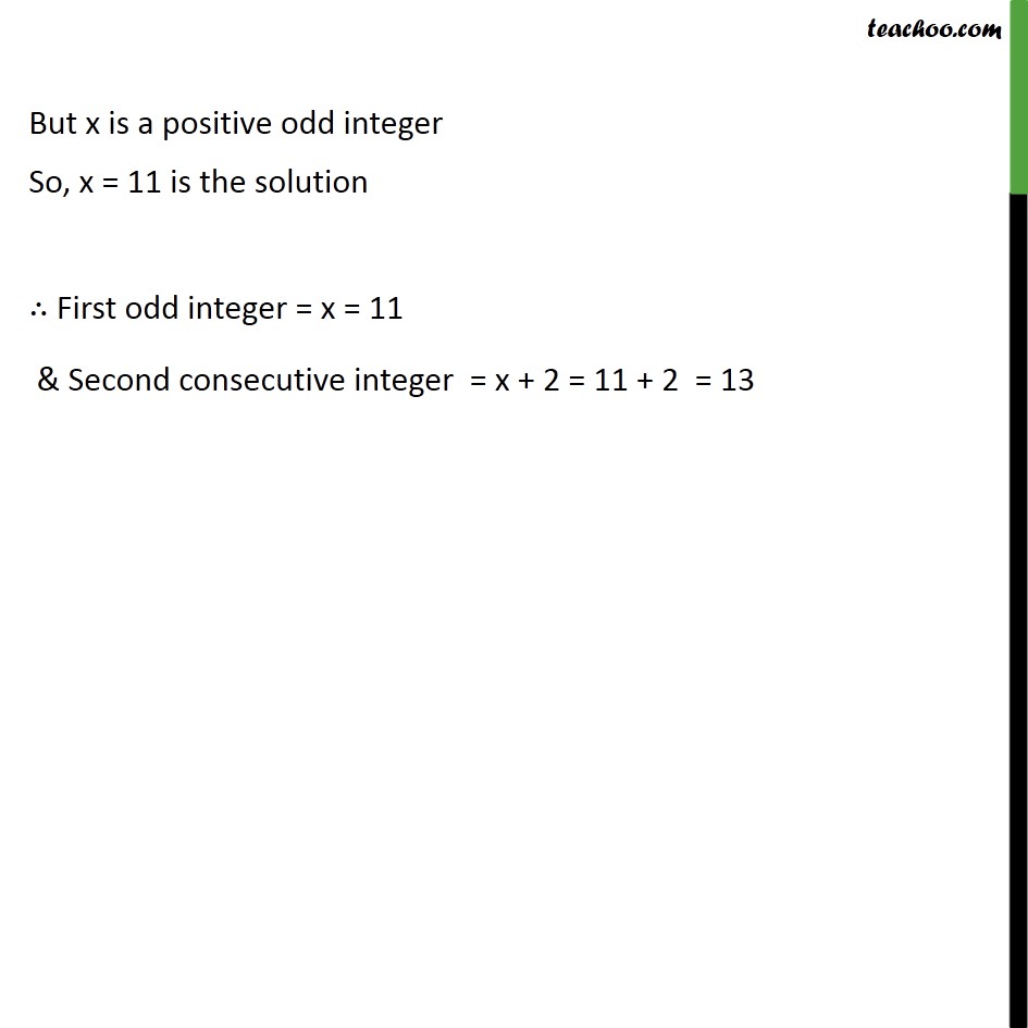 Example 11 - Chapter 4 Class 10 Quadratic Equations - Part 4