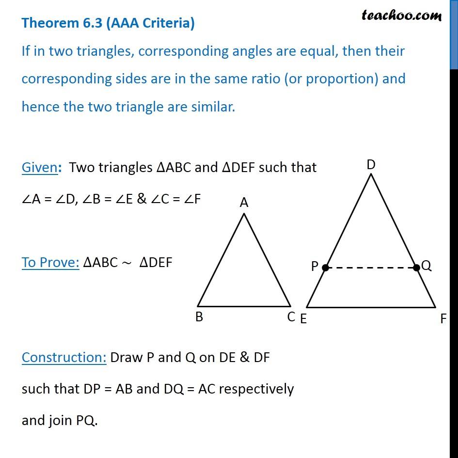 theorem-6-3-aaa-similarity-class-10-if-corresponding-angles-equal