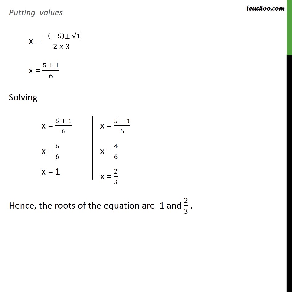 Example 13 - Chapter 4 Class 10 Quadratic Equations - Part 2