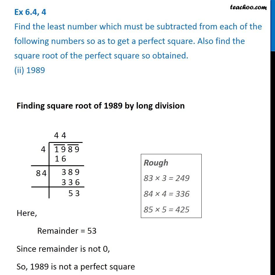 find-least-number-to-be-subtracted-from-1989-to-get-perfect-teachoo