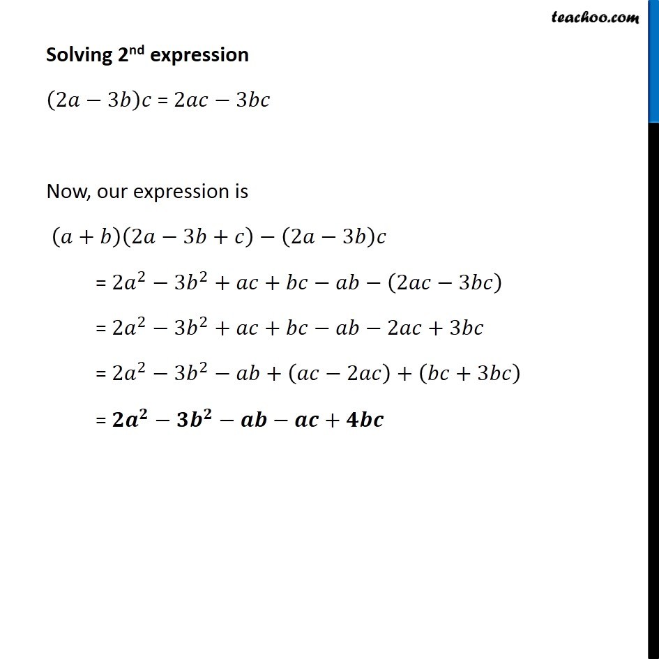 Example 10 - Chapter 9 Class 8 Algebraic Expressions and Identities - Part 2