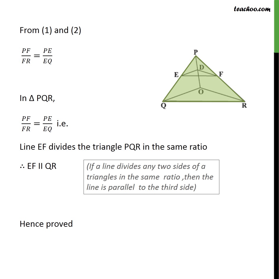 Ex 6.2, 5 - Chapter 6 Class 10 Triangles - Part 2