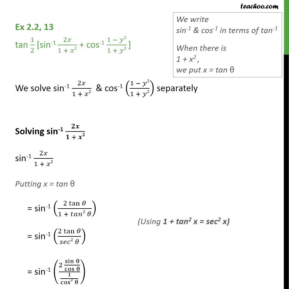 integral sin of tan inverse x 1 x 2 dx