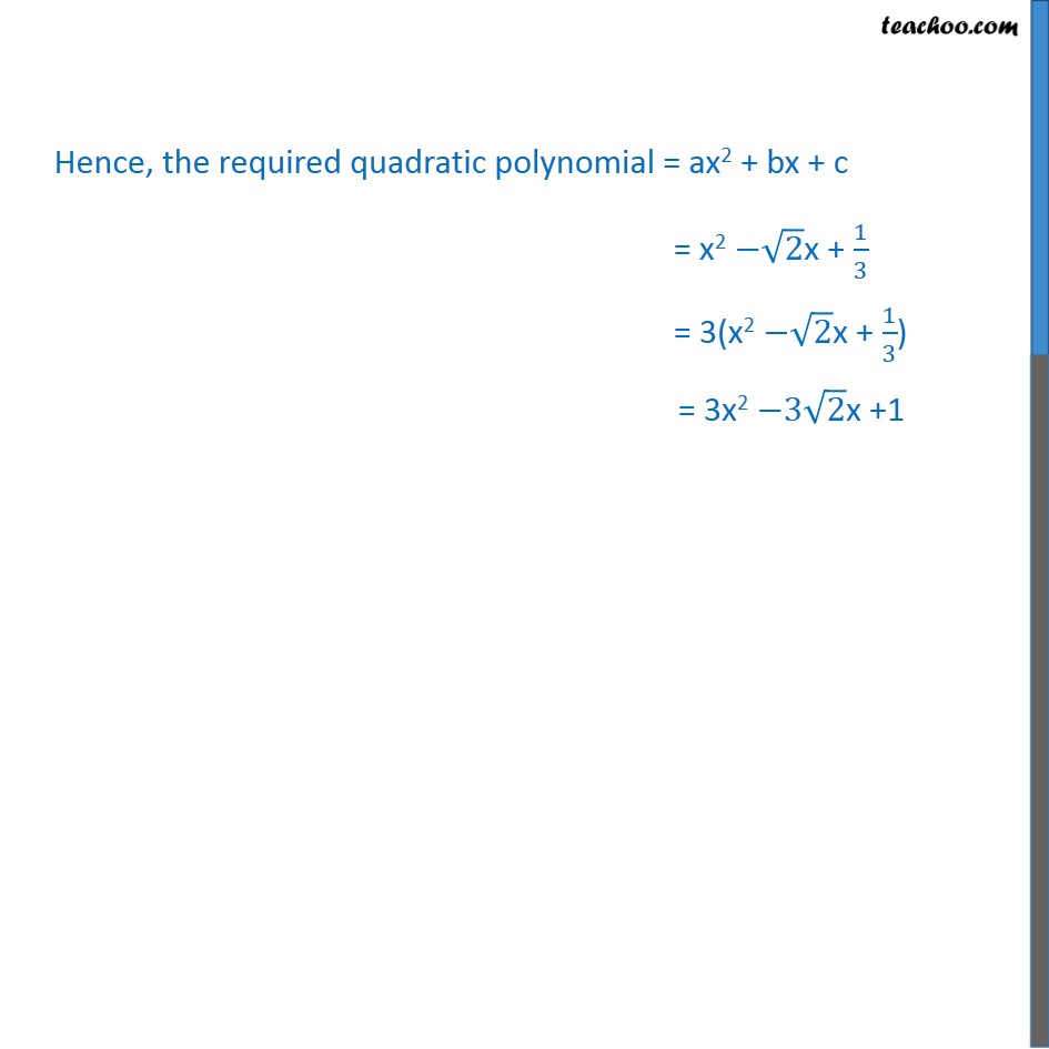 Ex 2.2, 2 - Chapter 2 Class 10 Polynomials - Part 4