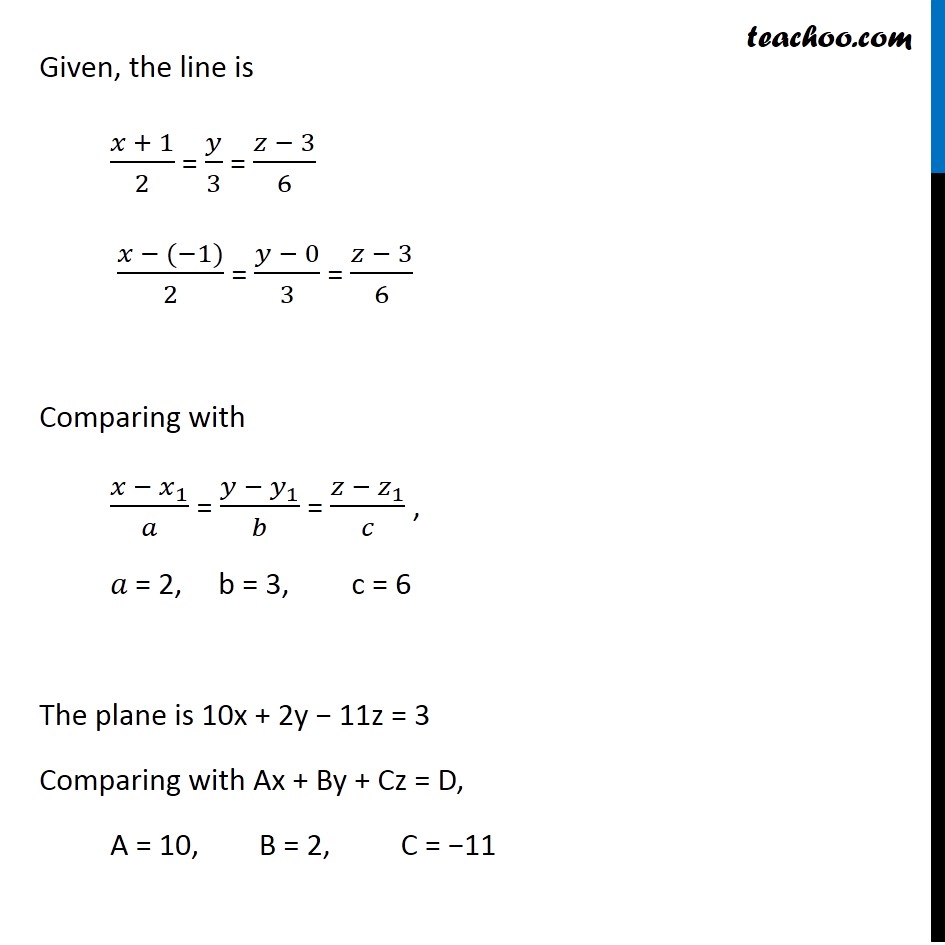 Example, 25 - Chapter 11 Class 12 Three Dimensional Geometry - Part 2