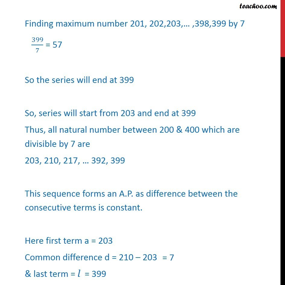 Misc 4 - Chapter 9 Class 11 Sequences and Series - Part 2