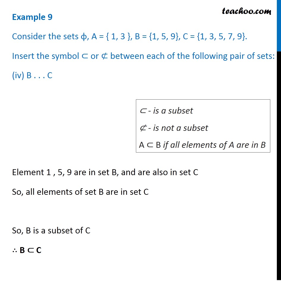 Example 9 - Chapter 1 Class 11 Sets - Part 4
