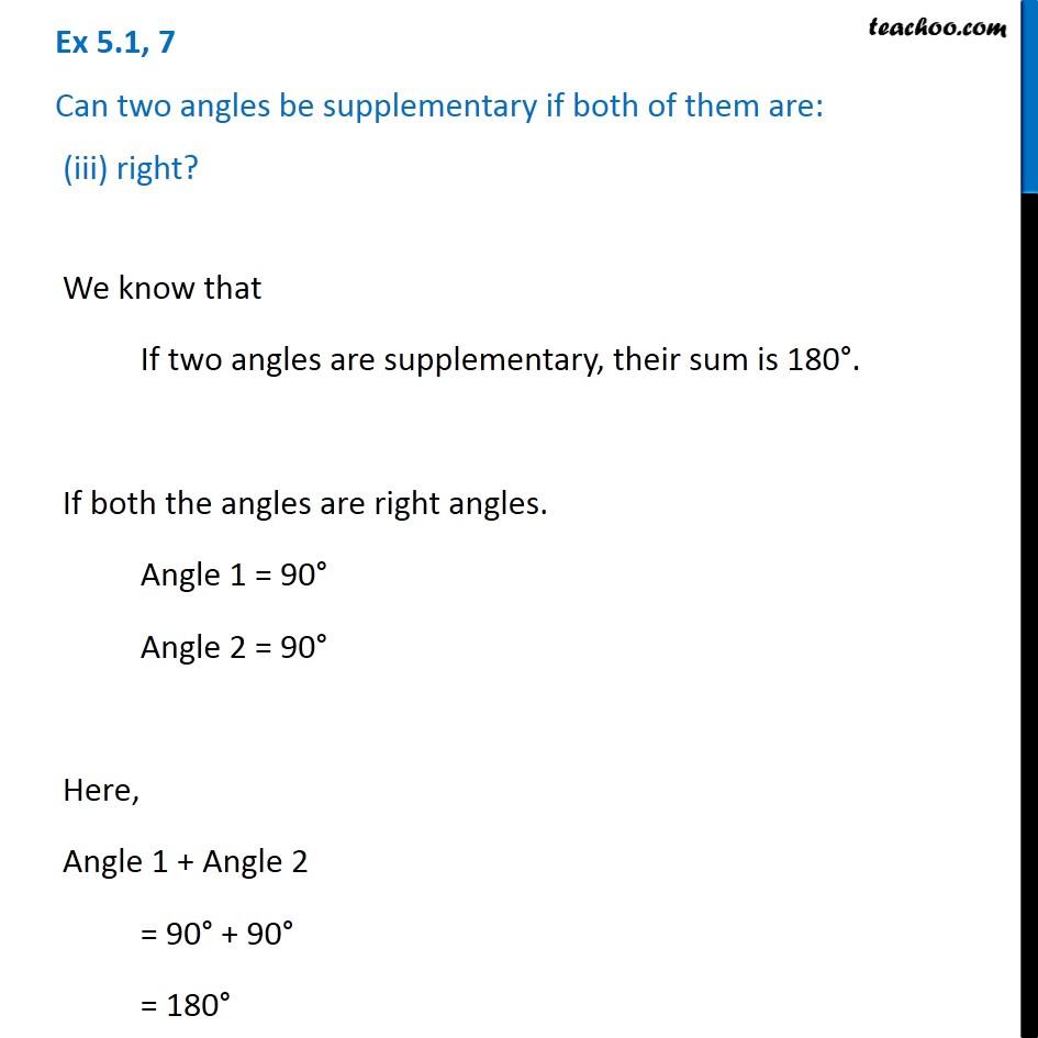 Ex 5.1, 7 - Chapter 5 Class 7 Lines and Angles - Part 5
