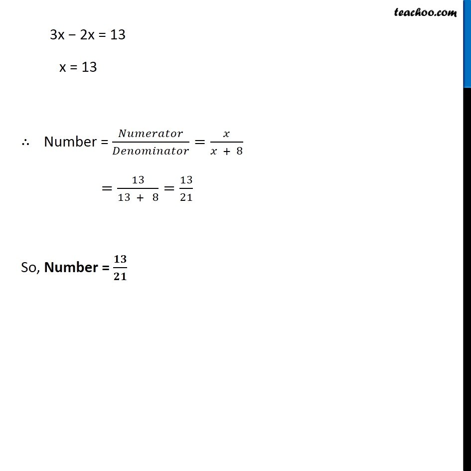Ex 2.6, 7 - Chapter 2 Class 8 Linear Equations in One Variable - Part 3