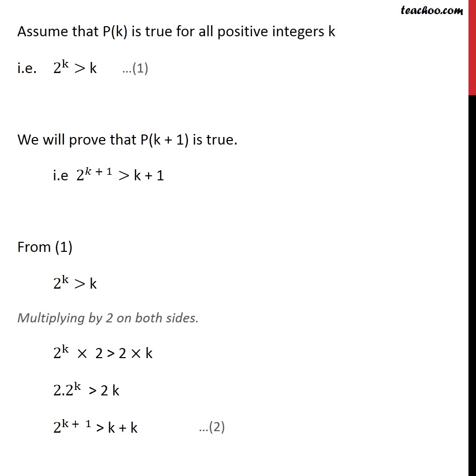 Example 2 - Chapter 4 Class 11 Mathematical Induction - Part 2