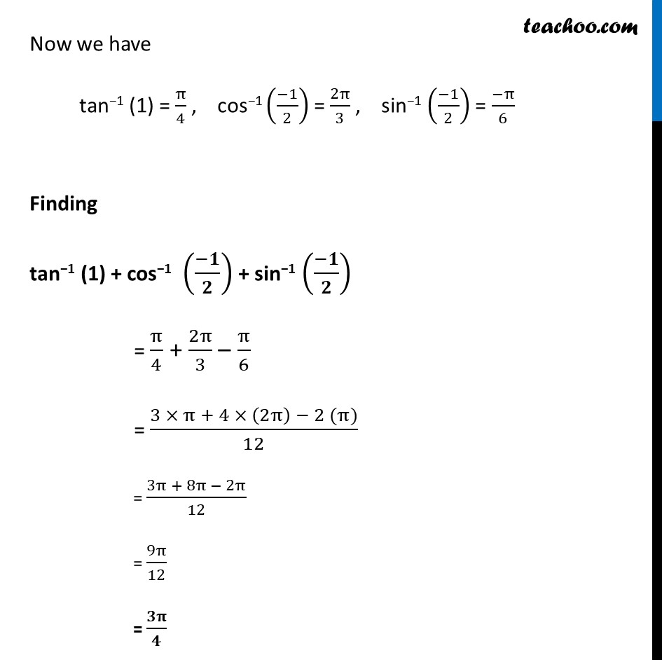 Ex 2.1, 11 - Chapter 2 Class 12 Inverse Trigonometric Functions - Part 8