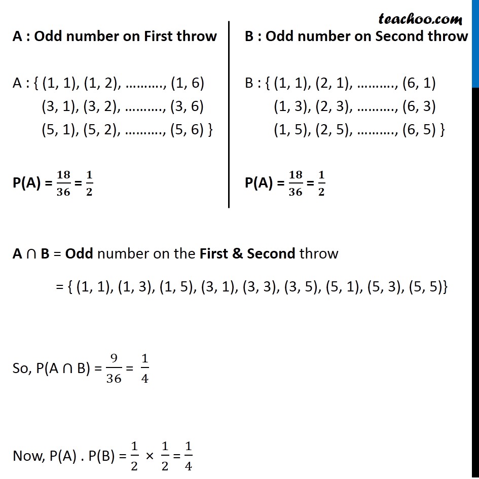 Example 11 - Chapter 13 Class 12 Probability - Part 2