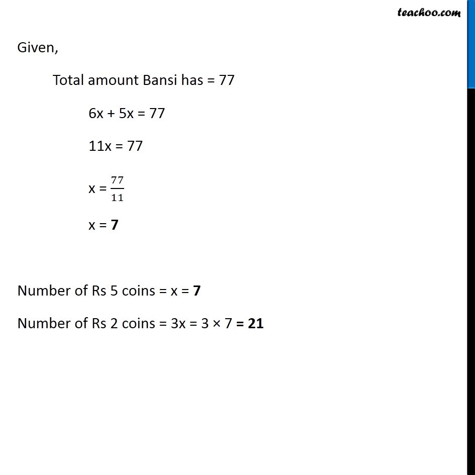 Example 8 - Chapter 2 Class 8 Linear Equations in One Variable - Part 2